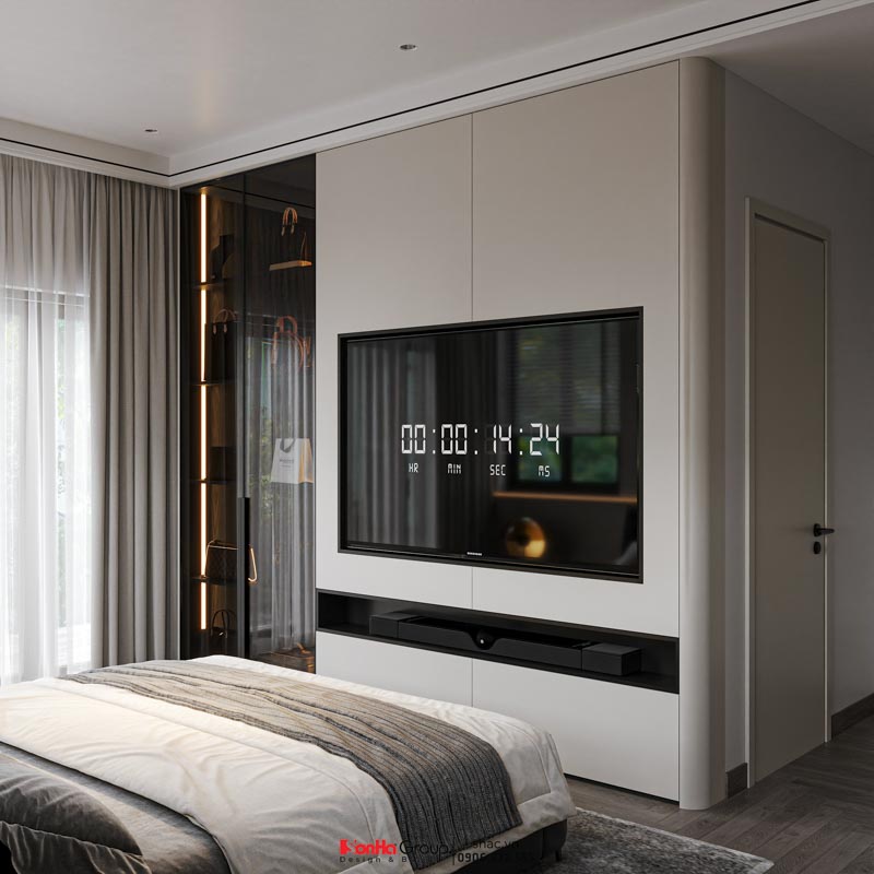 Thiết kế biệt thự 3 tầng hiện đại (200m2) tại Hải Phòng 21