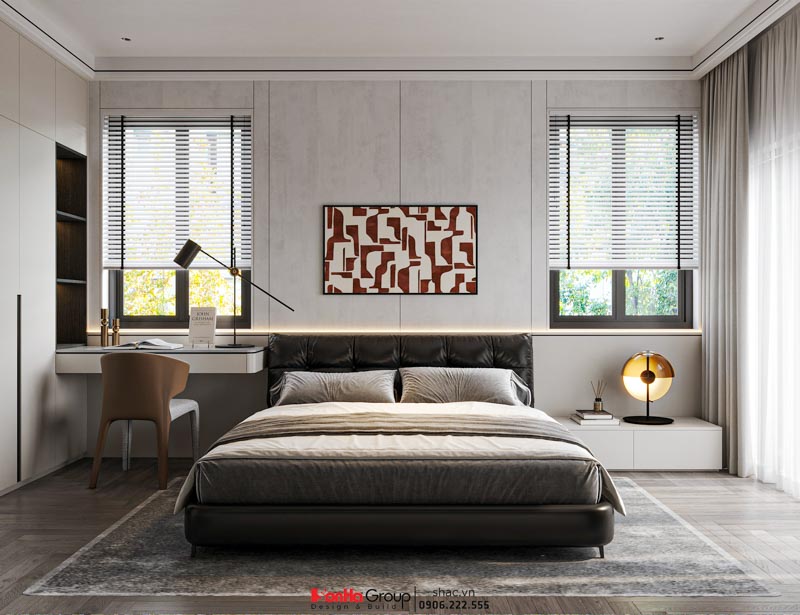 Thiết kế biệt thự 3 tầng hiện đại (200m2) tại Hải Phòng 27