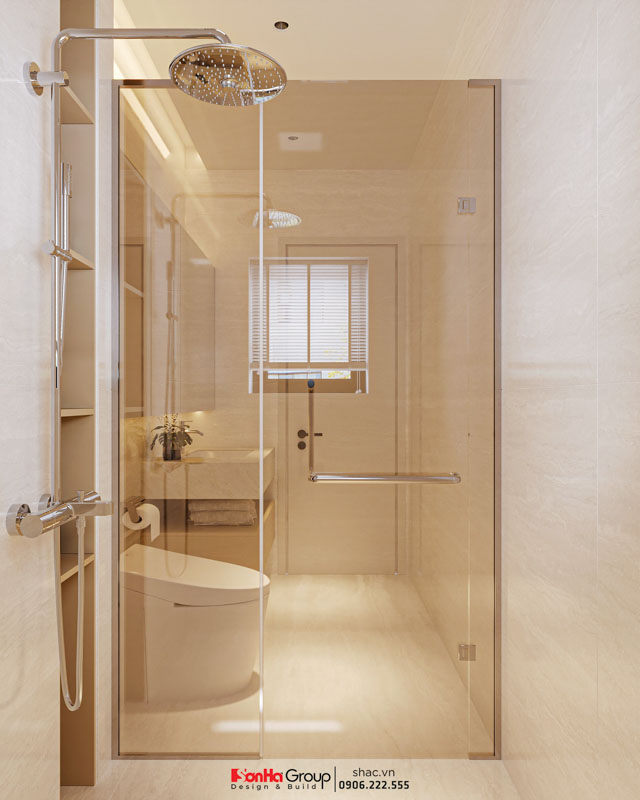 Thiết kế biệt thự 3 tầng hiện đại (200m2) tại Hải Phòng 28