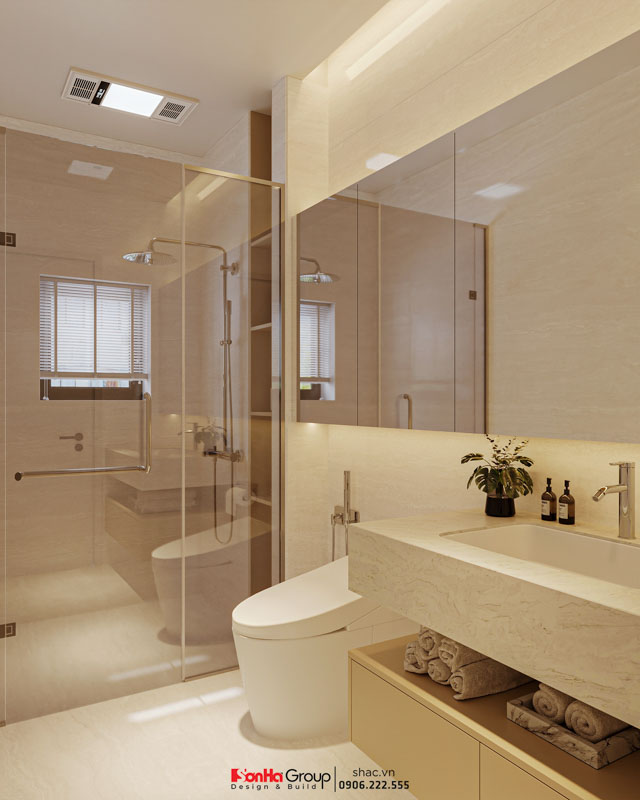 Thiết kế biệt thự 3 tầng hiện đại (200m2) tại Hải Phòng 29