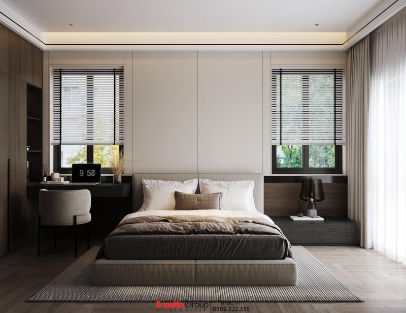 Thiết kế biệt thự 3 tầng hiện đại (200m2) tại Hải Phòng 34