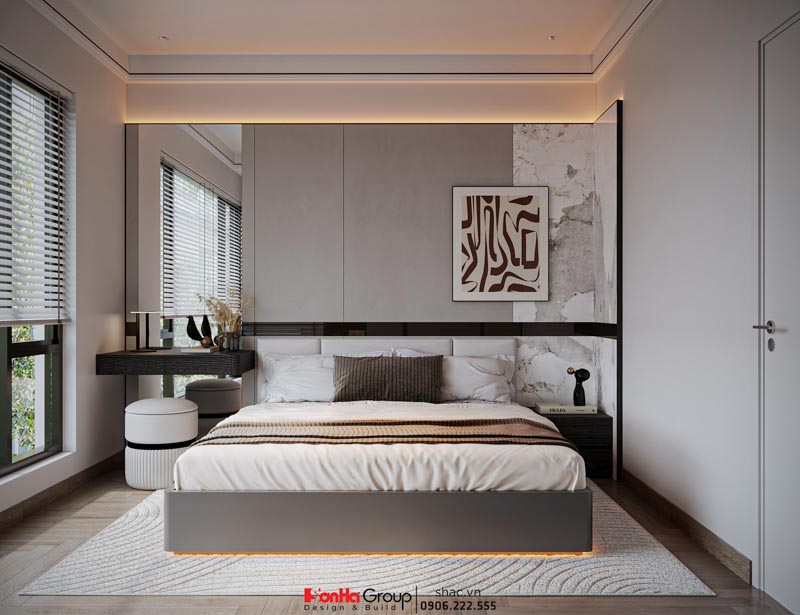 Thiết kế nội thất phòng ngủ từ thói quen sinh hoạt hàng ngày của chủ nhân căn phòng