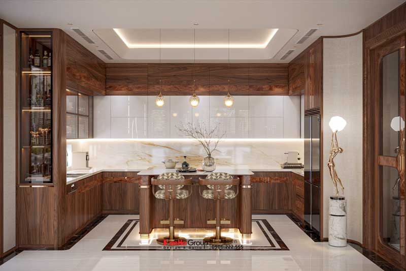 Thiết kế biệt thự 3 tầng hiện đại (200m2) tại Hải Phòng 43