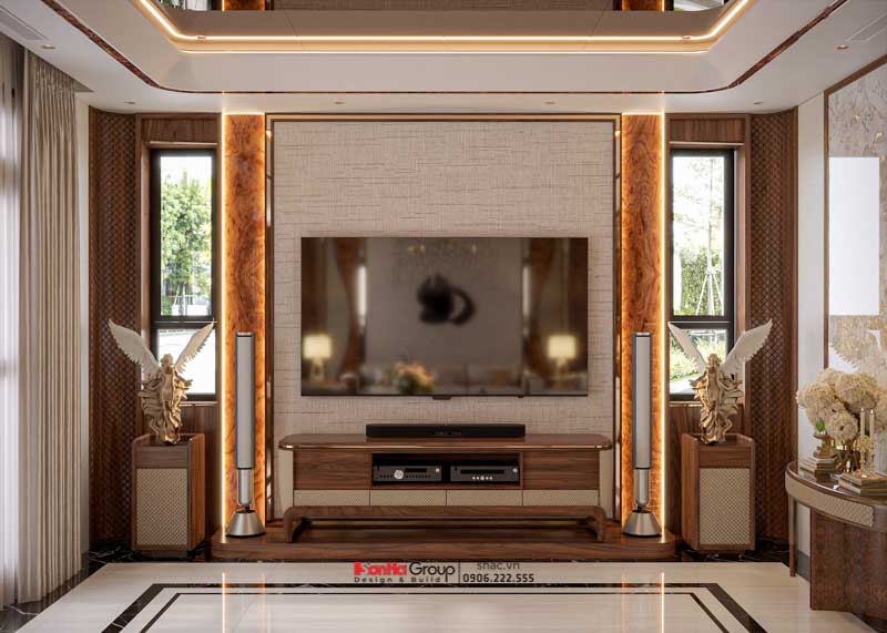 Thiết kế biệt thự 3 tầng hiện đại (200m2) tại Hải Phòng 6