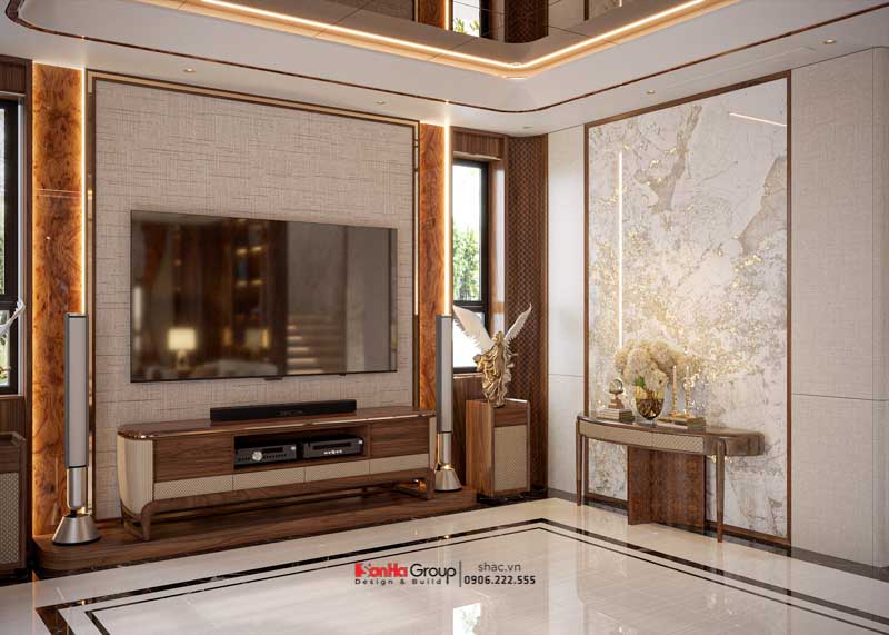 Thiết kế biệt thự 3 tầng hiện đại (200m2) tại Hải Phòng 7