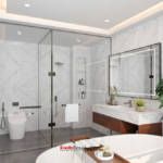 Thiết kế biệt thự 3 tầng hiện đại (200m2) tại Hải Phòng 121