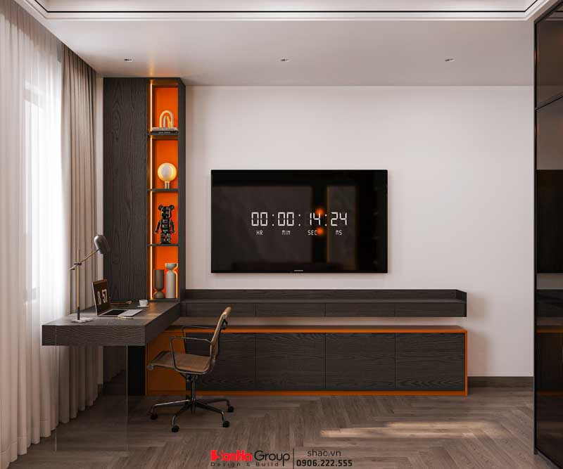 Thiết kế biệt thự 3 tầng hiện đại (200m2) tại Hải Phòng 57