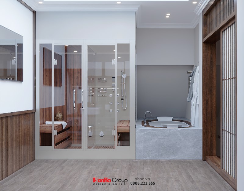 Khu xông khô - xông ướt mang đến trải nghiệm chăm sóc sức khỏe ngay tại nhà