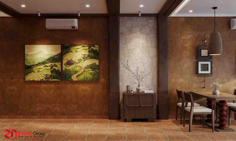 Mẫu thiết kế khách sạn mini 100m2 tại Hà Giang - Không gian lưu trú mang màu của đất 7