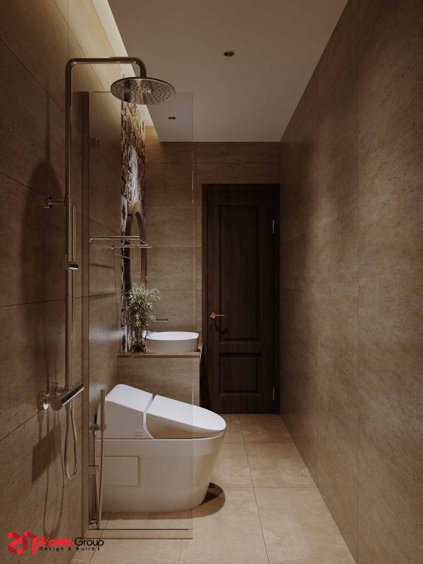 Mẫu thiết kế khách sạn mini 100m2 tại Hà Giang - Không gian lưu trú mang màu của đất 16