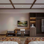 Mẫu thiết kế khách sạn mini 100m2 tại Hà Giang - Không gian lưu trú mang màu của đất 52