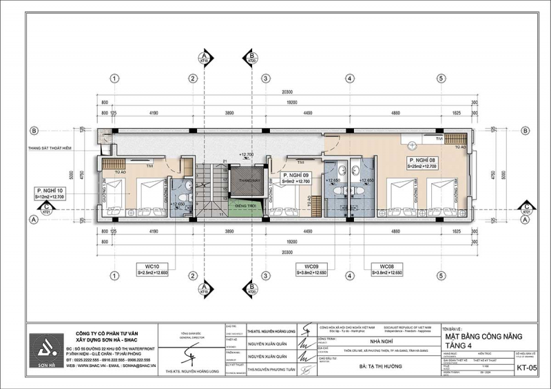 Mẫu thiết kế khách sạn mini 100m2 tại Hà Giang - Không gian lưu trú mang màu của đất 34