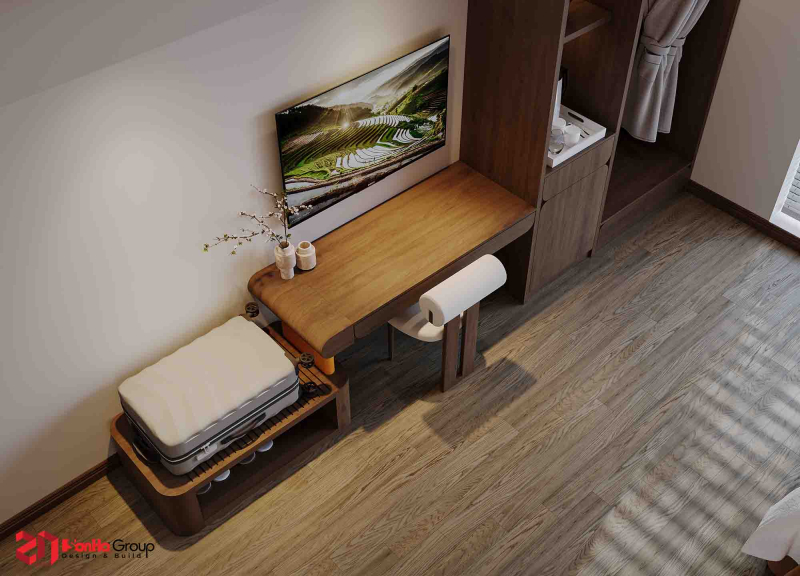 Mẫu thiết kế khách sạn mini 100m2 tại Hà Giang - Không gian lưu trú mang màu của đất 25