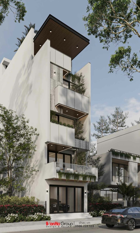 Cách thiết kế nhà phố mặt tiền hẹp - tối ưu từng mét vuông sử dụng khoa học và hiện đại 22 Kinh nghiệm thiết kế nhà phố mặt tiền hẹp từ kiến trúc sư Sơn Hà