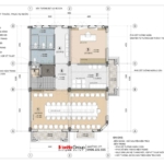 Thiết kế nội thất văn phòng Dương Linh Group - Mặt bằng tầng 4