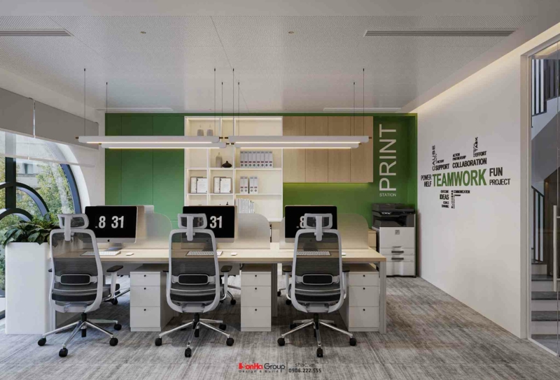 Thiết kế thi công nội thất văn phòng Duong Linh Office - Không gian làm việc truyền cảm hứng mỗi ngày 23