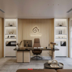 Thiết kế thi công nội thất văn phòng Duong Linh Office - Phòng Tổng Giám Đốc