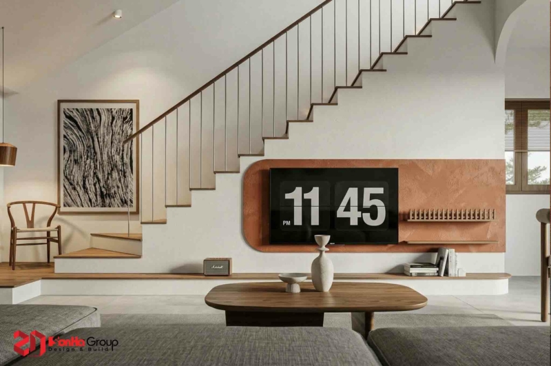 Mẫu thiết kế nhà cấp 4 đẹp 1,5 tầng 3 phòng ngủ chỉ từ 900 triệu 8