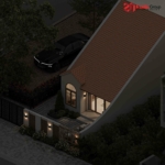 Mẫu thiết kế nhà cấp 4 đẹp 1,5 tầng 3 phòng ngủ chỉ từ 900 triệu 18