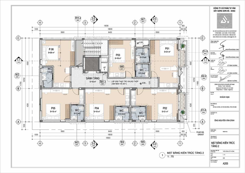 Làm Sao Để Biến 228m2 Đất Thành Một Khách Sạn Mini 20 Phòng Vận Hành Hiệu Quả? 7