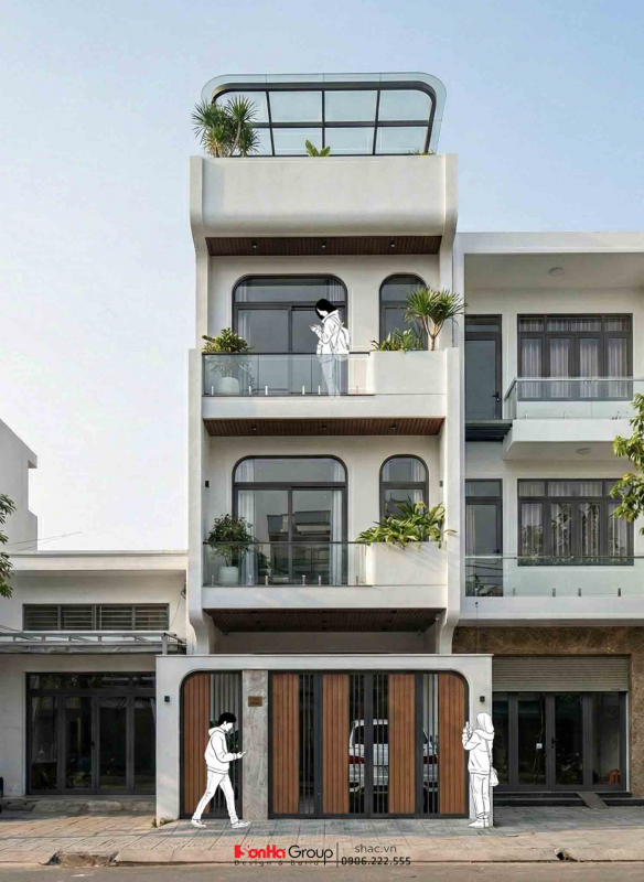 Thiết kế nhà cho gia đình trẻ: 7 điều nên tính từ đầu để ở lâu vẫn hợp 3 Thiết kế nhà cho gia đình trẻ - phong cách hiện đại 3 tầng