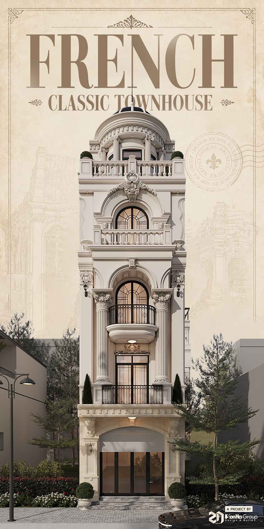 Nhà phố 81m2 mà đẹp như biệt thự Pháp - Bí mật nằm ở thiết kế dưới đây 19 nhà phố 81m2 mà đẹp như biệt thự Pháp