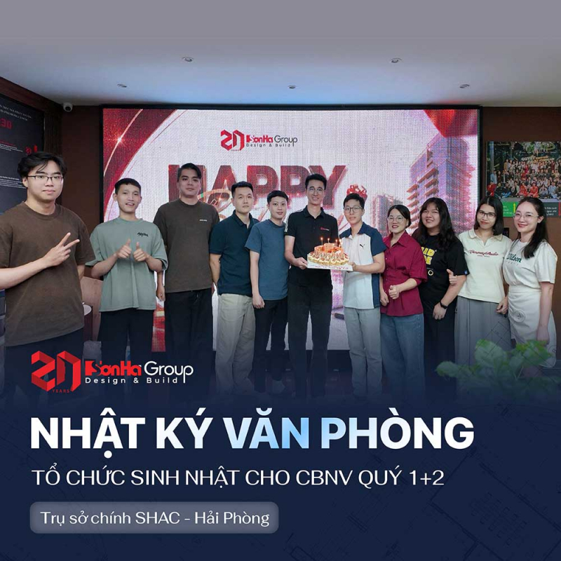 Sinh nhật CBNV Quý 1, 2 của Sơn Hà Group: Bữa tiệc nhỏ, niềm vui lớn 10