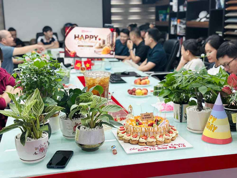 Sinh nhật CBNV Quý 1, 2 của Sơn Hà Group: Bữa tiệc nhỏ, niềm vui lớn 6