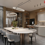 Giải pháp không gian cho mẫu nhà 4 tầng mái Nhật tại Vinhomes Vũ Yên 36