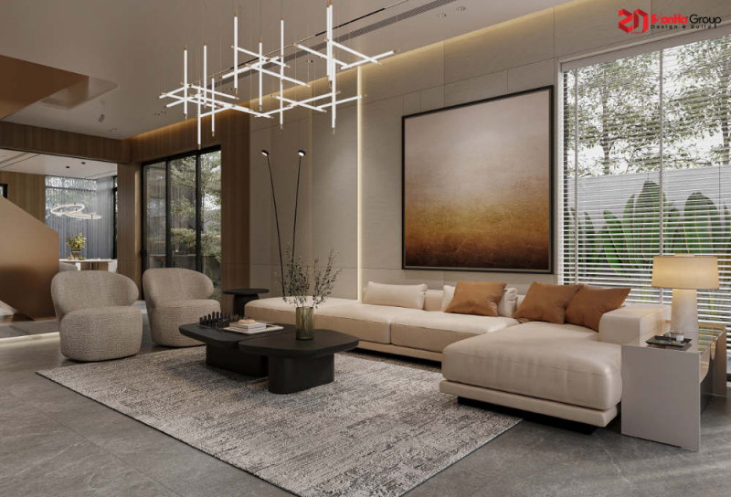 Giải pháp không gian cho mẫu nhà 4 tầng mái Nhật tại Vinhomes Vũ Yên 11