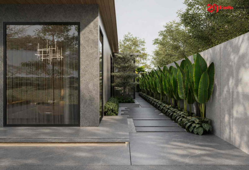 Giải pháp không gian cho mẫu nhà 4 tầng mái Nhật tại Vinhomes Vũ Yên 25