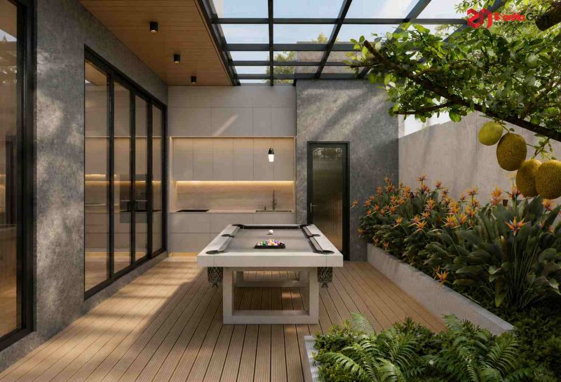 Giải pháp không gian cho mẫu nhà 4 tầng mái Nhật tại Vinhomes Vũ Yên 21