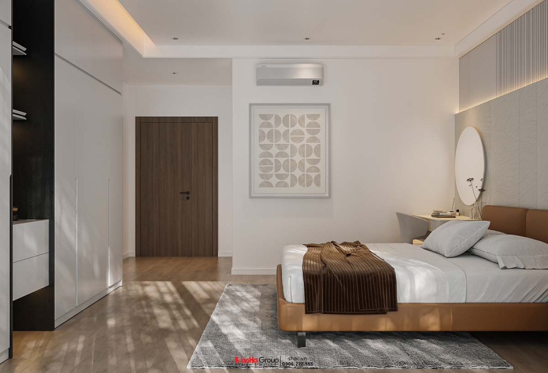 Giải pháp không gian cho mẫu nhà 4 tầng mái Nhật tại Vinhomes Vũ Yên 30