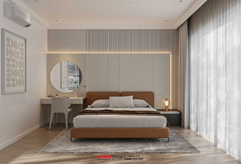 Giải pháp không gian cho mẫu nhà 4 tầng mái Nhật tại Vinhomes Vũ Yên 27