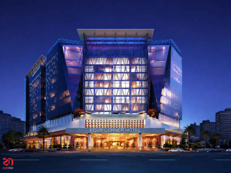 Điều gì khiến Four Corner Hotel trở thành thiết kế khách sạn hiện đại đẹp nhất Tuy Hoà? 1