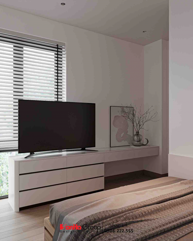 Thiết kế nội thất Vinhomes Vũ Yên Hải Phòng - Giải pháp không gian linh hoạt cho biệt thự 3 tầng 50 Cửa sổ lớn được tận dụng tối đa để đưa ánh sáng tự nhiên vào phòng