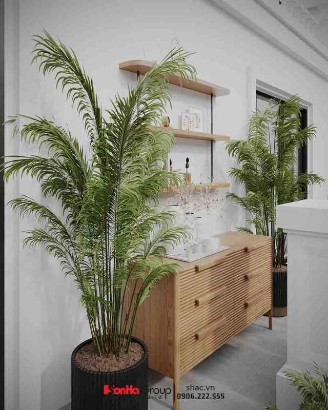 Thiết kế nội thất Vinhomes Vũ Yên: Giải pháp nào giúp nhà 2 tầng vừa đủ 3 phòng ngủ vừa tối ưu không gian kinh doanh? 5