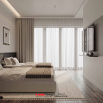 Thiết kế nội thất Vinhomes Vũ Yên: Giải pháp nào giúp nhà 2 tầng vừa đủ 3 phòng ngủ vừa tối ưu không gian kinh doanh? 50