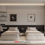 Thiết kế nội thất Vinhomes Vũ Yên: Giải pháp nào giúp nhà 2 tầng vừa đủ 3 phòng ngủ vừa tối ưu không gian kinh doanh? 53