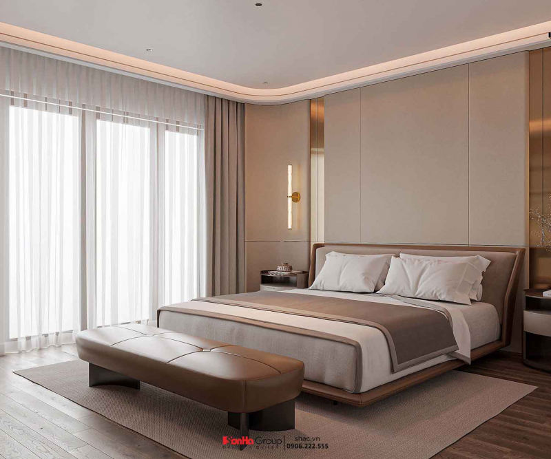 Thiết kế nội thất Vinhomes Vũ Yên: Giải pháp nào giúp nhà 2 tầng vừa đủ 3 phòng ngủ vừa tối ưu không gian kinh doanh? 20