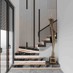 Thiết kế nội thất Vinhomes Vũ Yên: Giải pháp nào giúp nhà 2 tầng vừa đủ 3 phòng ngủ vừa tối ưu không gian kinh doanh? 65