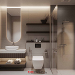 Thiết kế nội thất Vinhomes Vũ Yên: Giải pháp nào giúp nhà 2 tầng vừa đủ 3 phòng ngủ vừa tối ưu không gian kinh doanh? 68