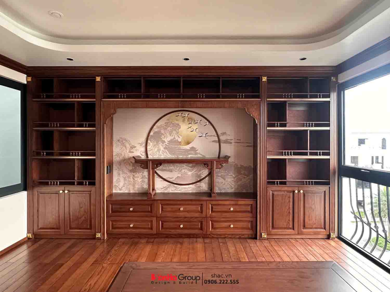 Thi công nội thất trọn gói Hải Phòng cho nhà 4 tầng, 6 phòng ngủ 14
