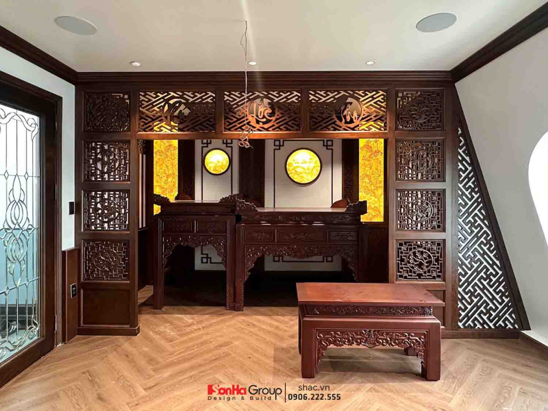 Thi công nội thất trọn gói Hải Phòng cho nhà 4 tầng, 6 phòng ngủ 13