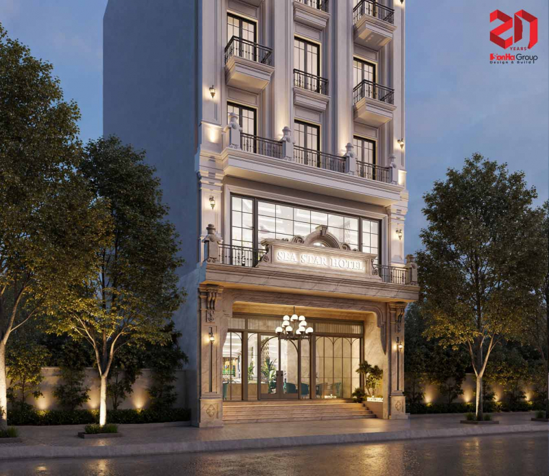 Thiết kế khách sạn Sea Star Hotel: Kiến trúc phải sinh lời 3
