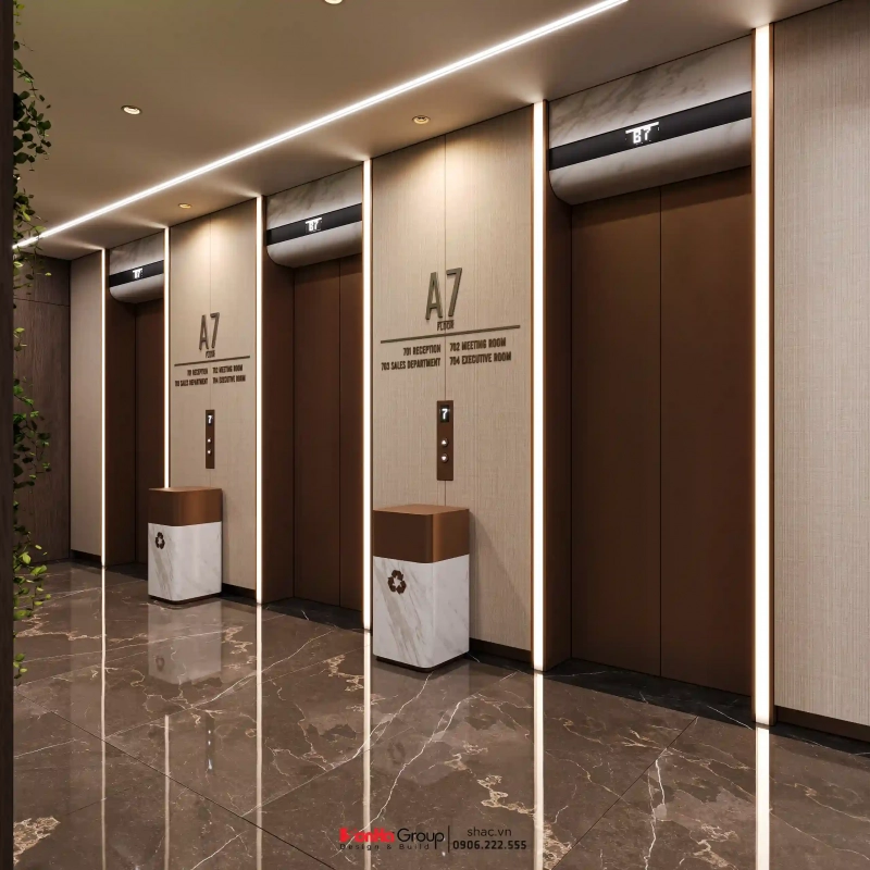 Mẫu sảnh thang khách sạn mới nhất