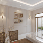 Mẫu thiết kế nội thất nhà ống 3 tầng đang trở thành xu hướng được nhiều vợ chồng trẻ ưu thích 50