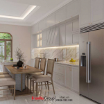 Mẫu thiết kế nội thất nhà ống 3 tầng đang trở thành xu hướng được nhiều vợ chồng trẻ ưu thích 48