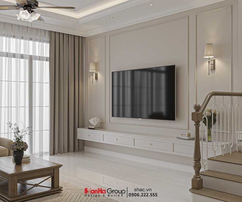 Mẫu thiết kế nội thất nhà ống 3 tầng đang trở thành xu hướng được nhiều vợ chồng trẻ ưu thích 7