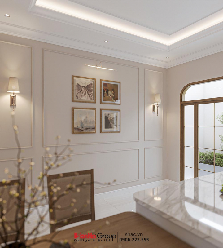 Mẫu thiết kế nội thất nhà ống 3 tầng đang trở thành xu hướng được nhiều vợ chồng trẻ ưu thích 13